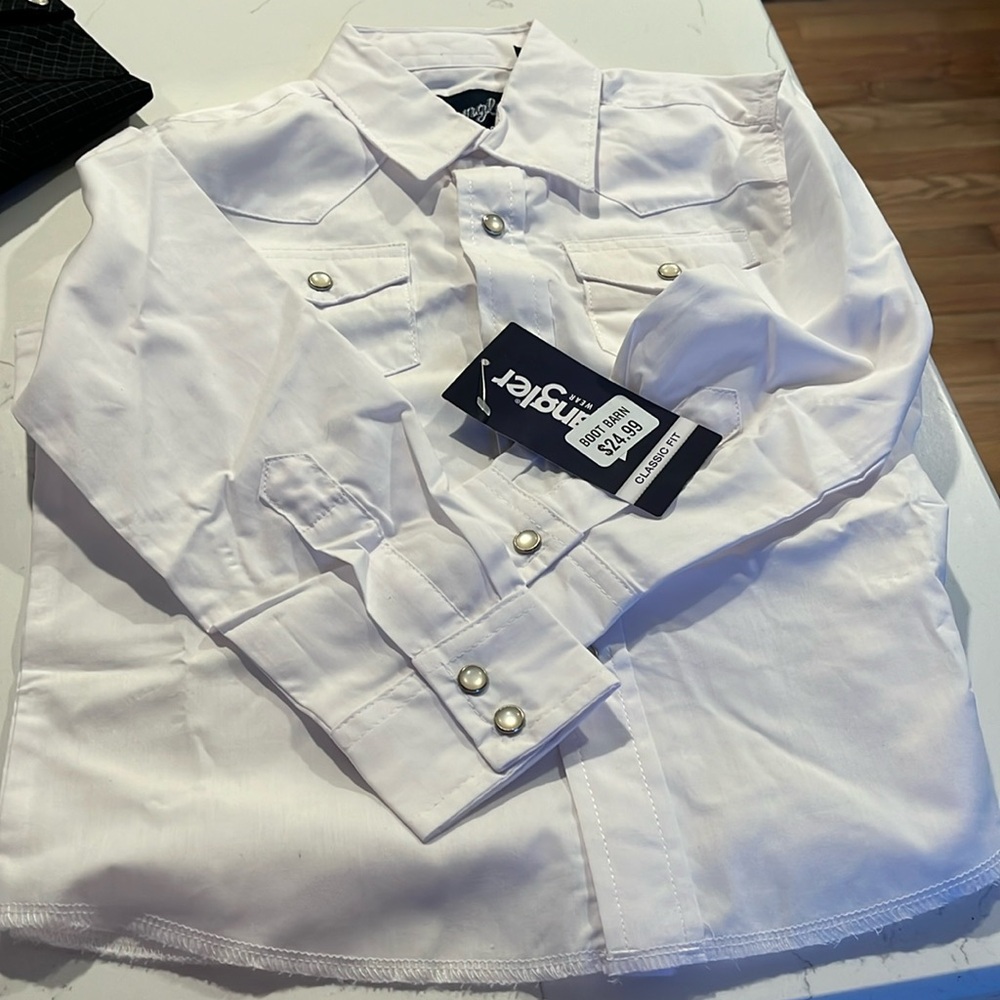 Button up toddler shirt